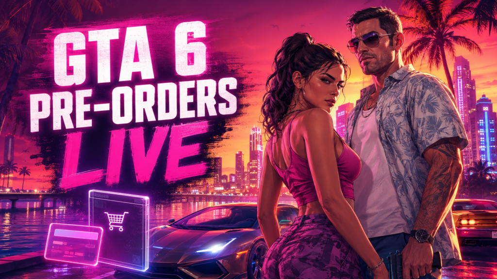 GTA 6 Pre-Orders Now Live in India Price, Editions, Bonuses and How to Buy