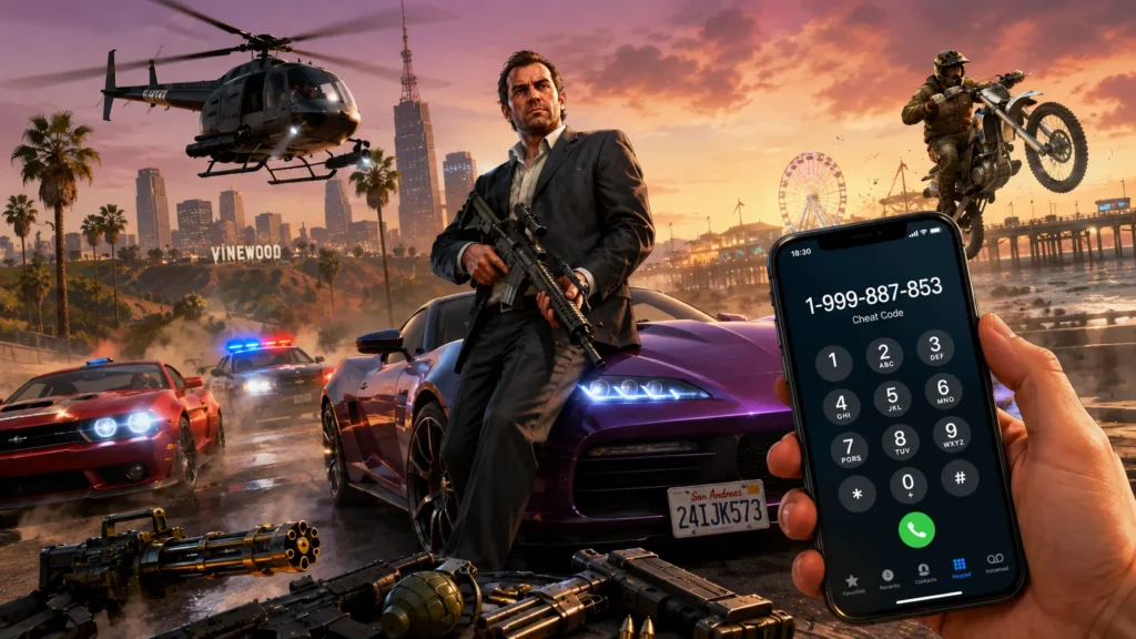 GTA 5 Cheat Codes List Every Cheat, Command & Phone Number