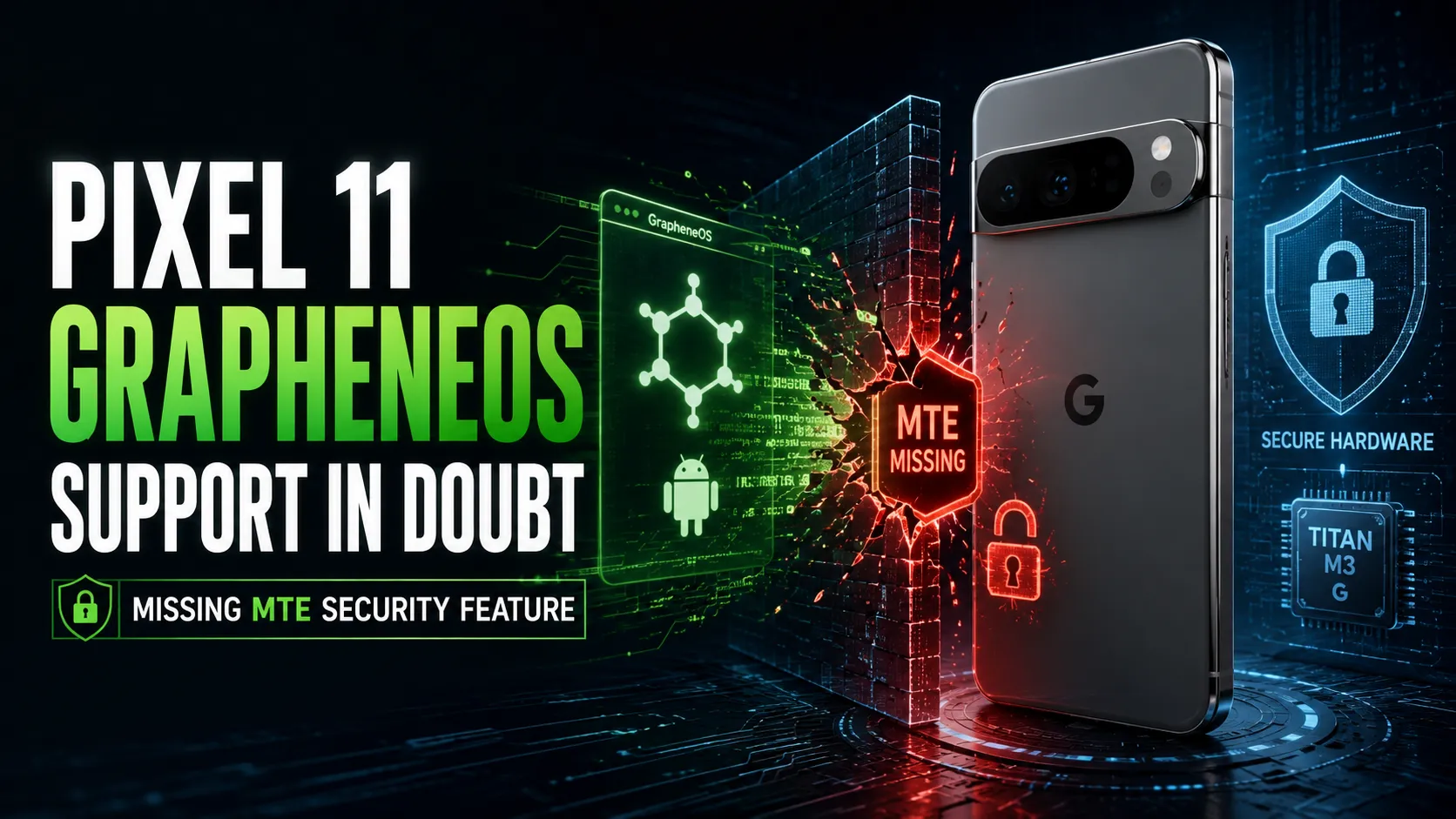 Google Pixel 11 May Miss GrapheneOS Support After Major Security Feature Is Reportedly Dropped