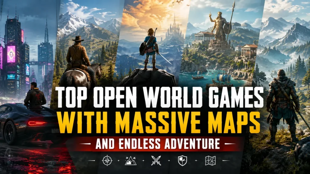 Top Open World Games with Massive Maps and Endless Adventure