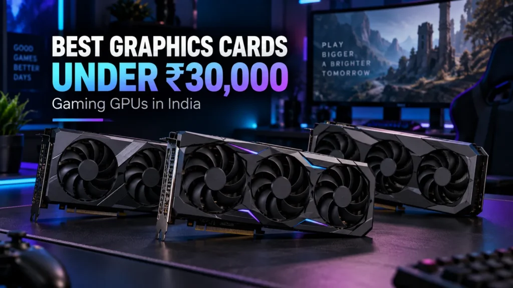 Best Graphics Cards Under ₹30,000 in India for Gaming