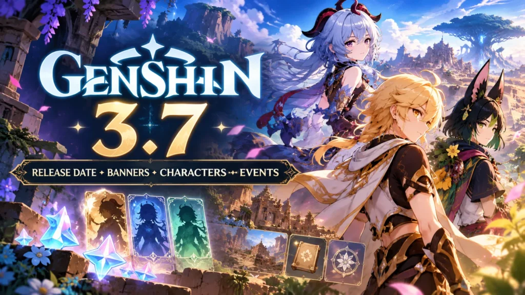 Genshin 3.7 Release Date, Banners, Characters and Events