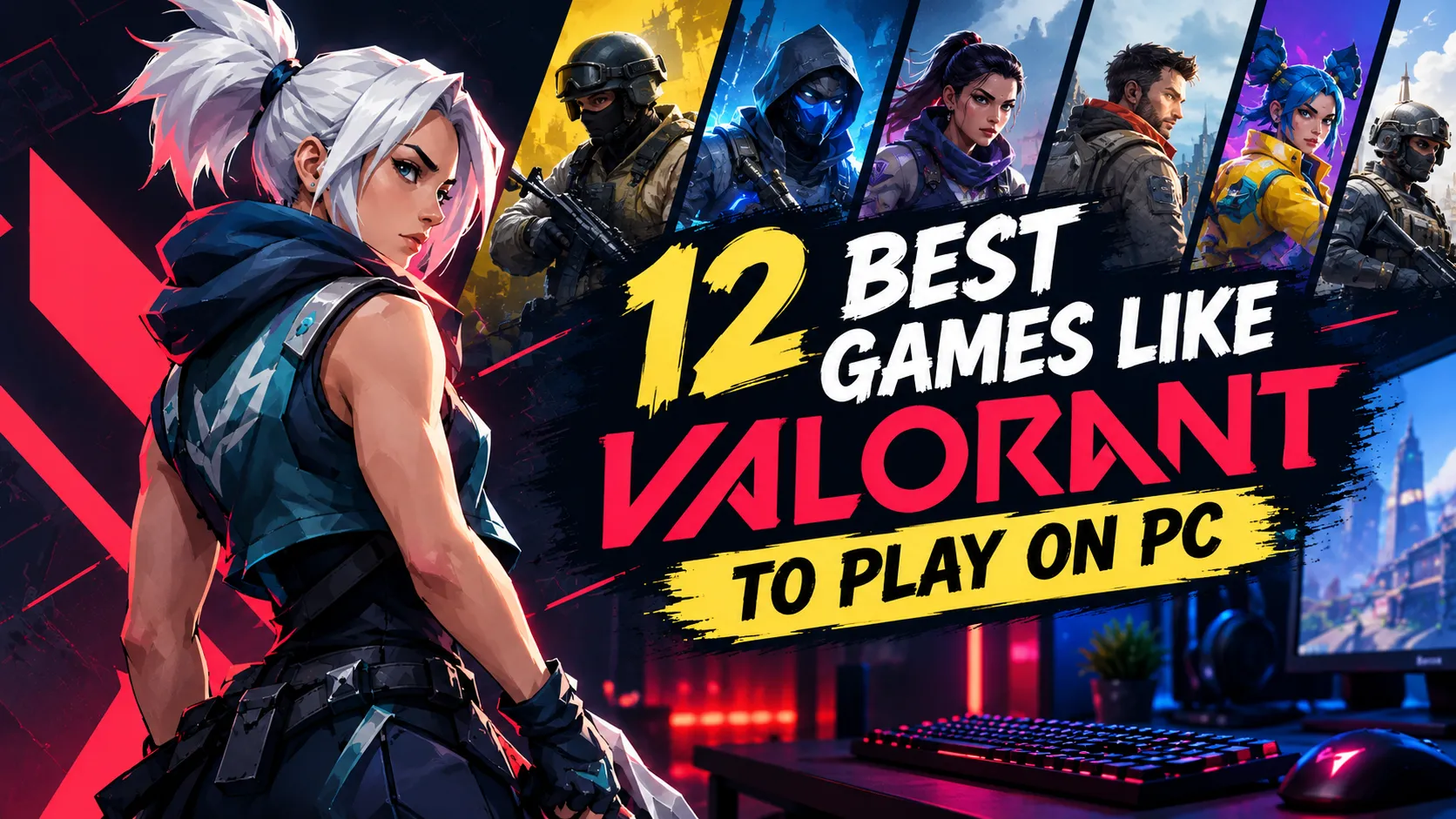 12 Best Games Like Valorant to Play on PC