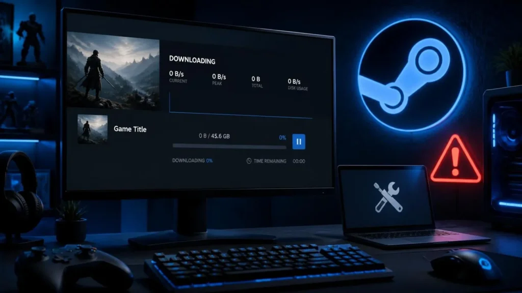 Steam Download Speed Drops to 0 Bs Here’s How to Fix It