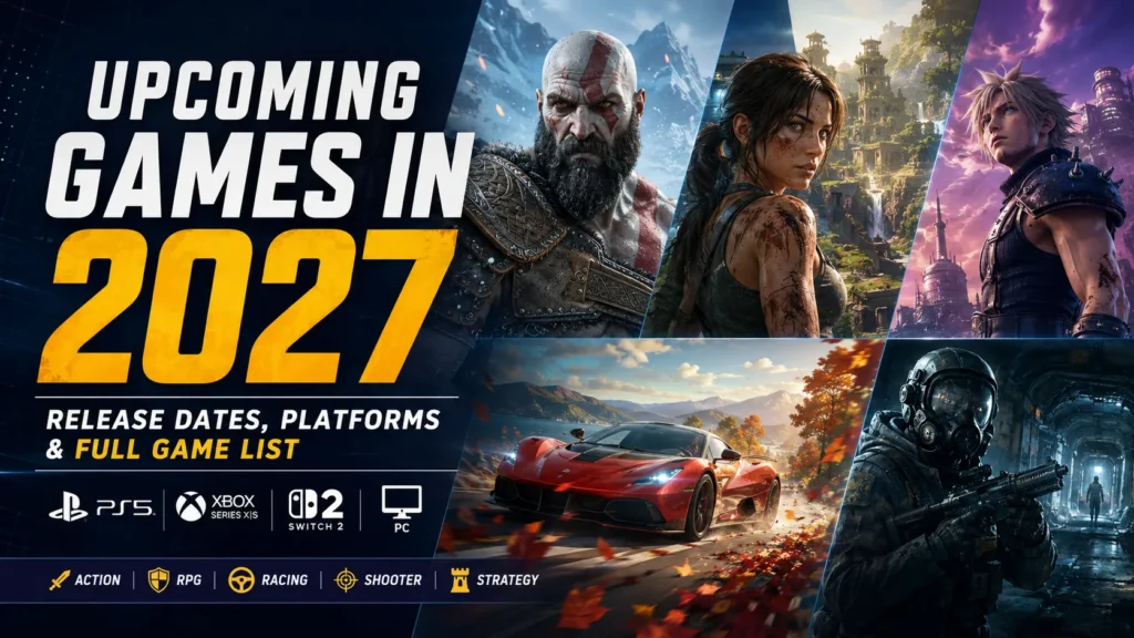 Upcoming Games in 2027: Release Calendar, Dates, and Platforms
